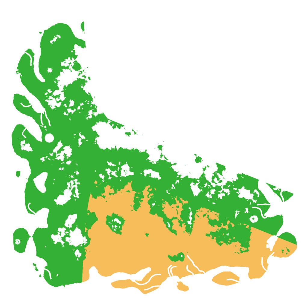 Biome Rust Map: Procedural Map, Size: 6000, Seed: 17483647