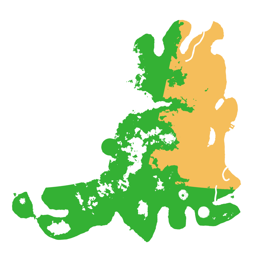 Biome Rust Map: Procedural Map, Size: 4000, Seed: 4567345