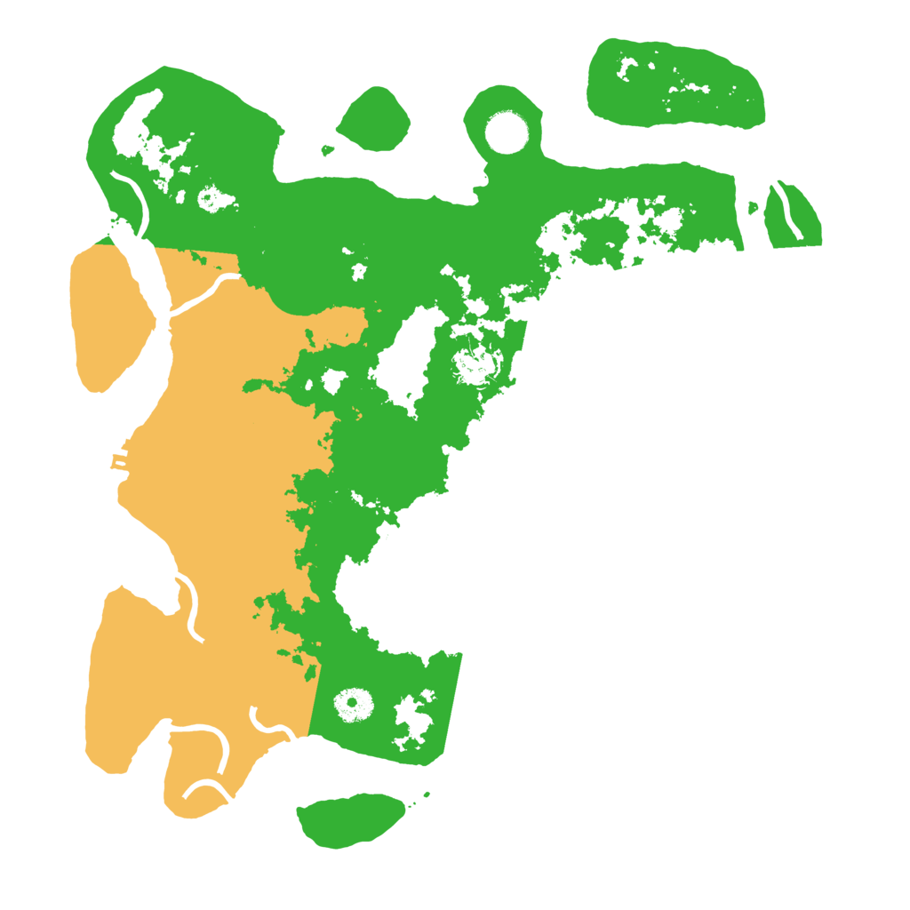 Biome Rust Map: Procedural Map, Size: 3750, Seed: 952570347