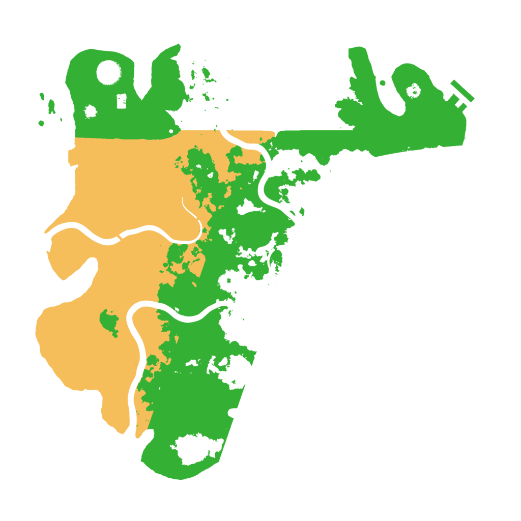 Biome Rust Map: Procedural Map, Size: 3750, Seed: 210994281