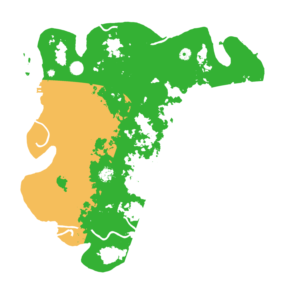Biome Rust Map: Procedural Map, Size: 3750, Seed: 210994281