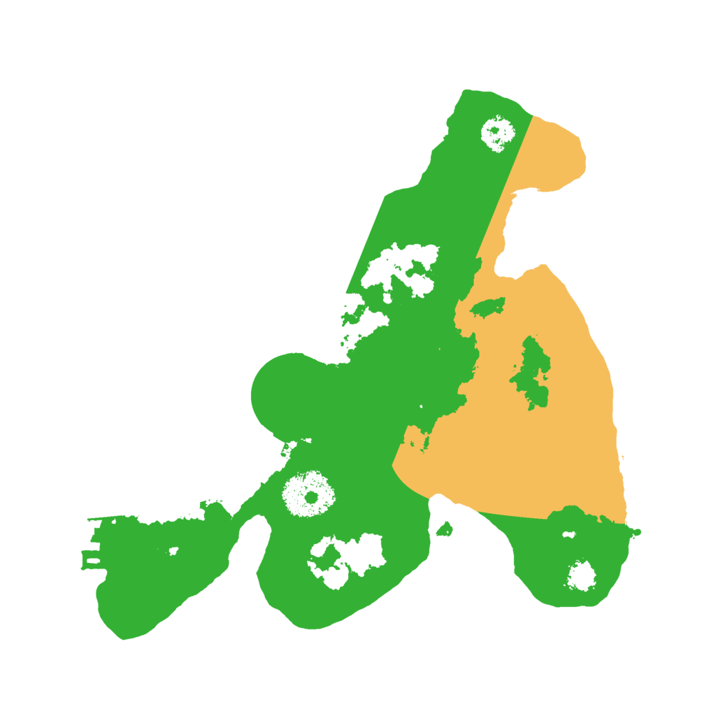 Biome Rust Map: Procedural Map, Size: 2250, Seed: 51825712