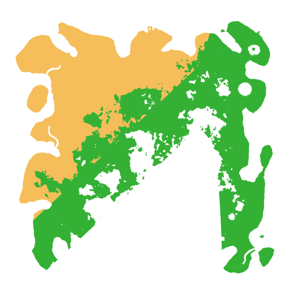 Biome Rust Map: Procedural Map, Size: 4000, Seed: 256265275