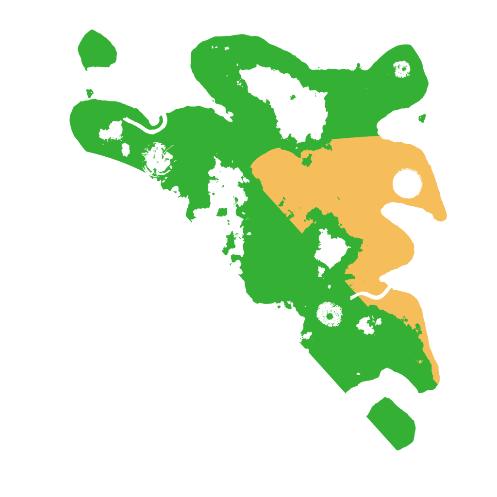 Biome Rust Map: Procedural Map, Size: 3000, Seed: 27722