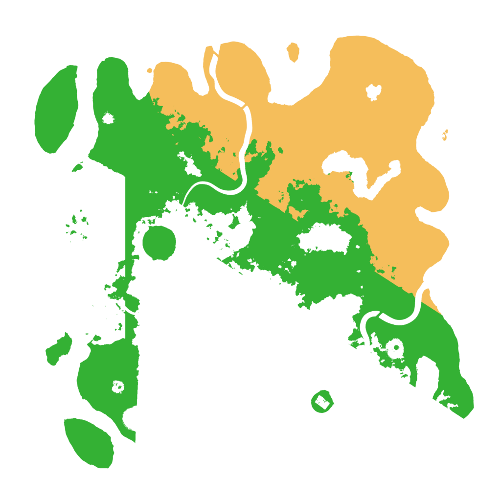 Biome Rust Map: Procedural Map, Size: 4000, Seed: 783965
