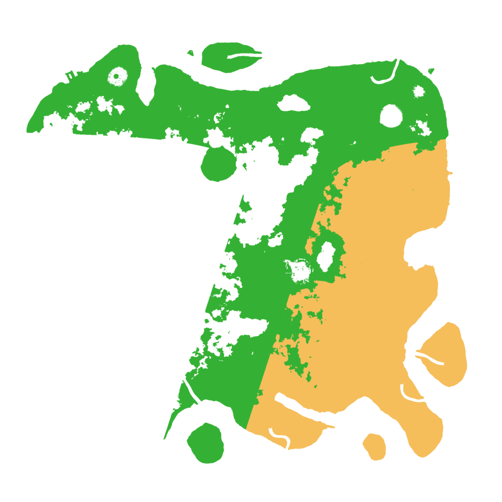 Biome Rust Map: Procedural Map, Size: 4000, Seed: 51005
