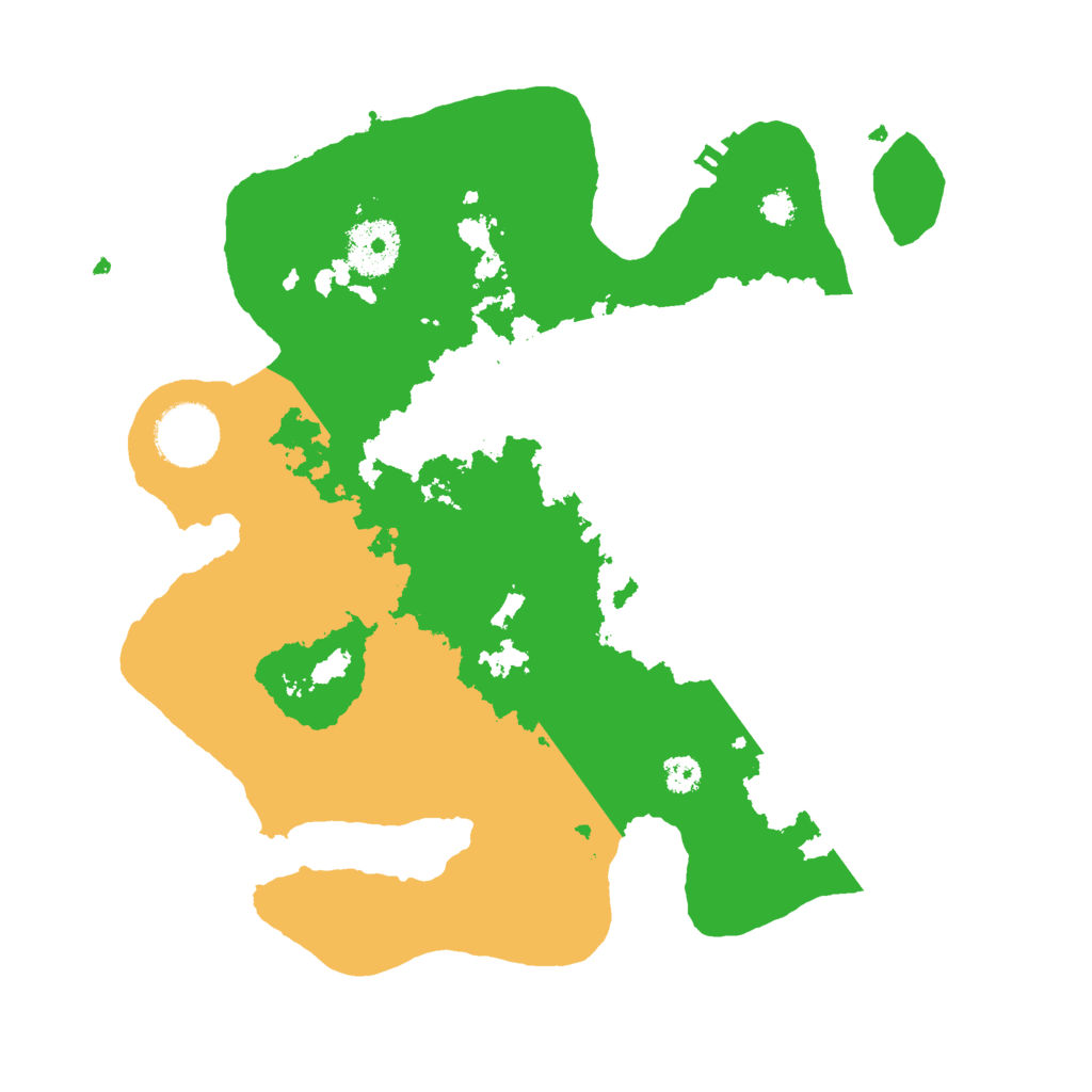 Biome Rust Map: Procedural Map, Size: 3000, Seed: 108