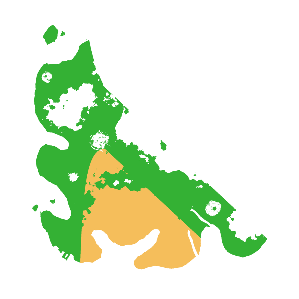 Biome Rust Map: Procedural Map, Size: 3000, Seed: 91717