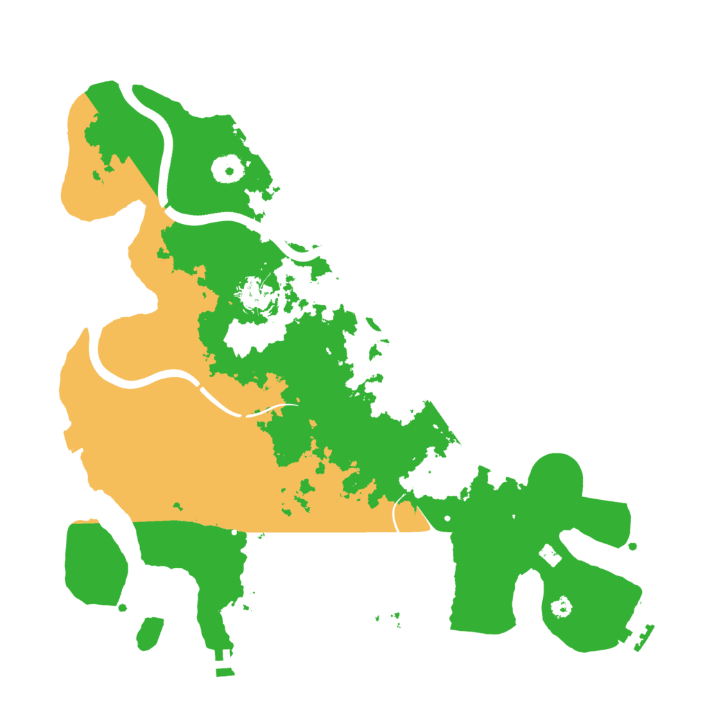 Biome Rust Map: Procedural Map, Size: 3500, Seed: 1786758260