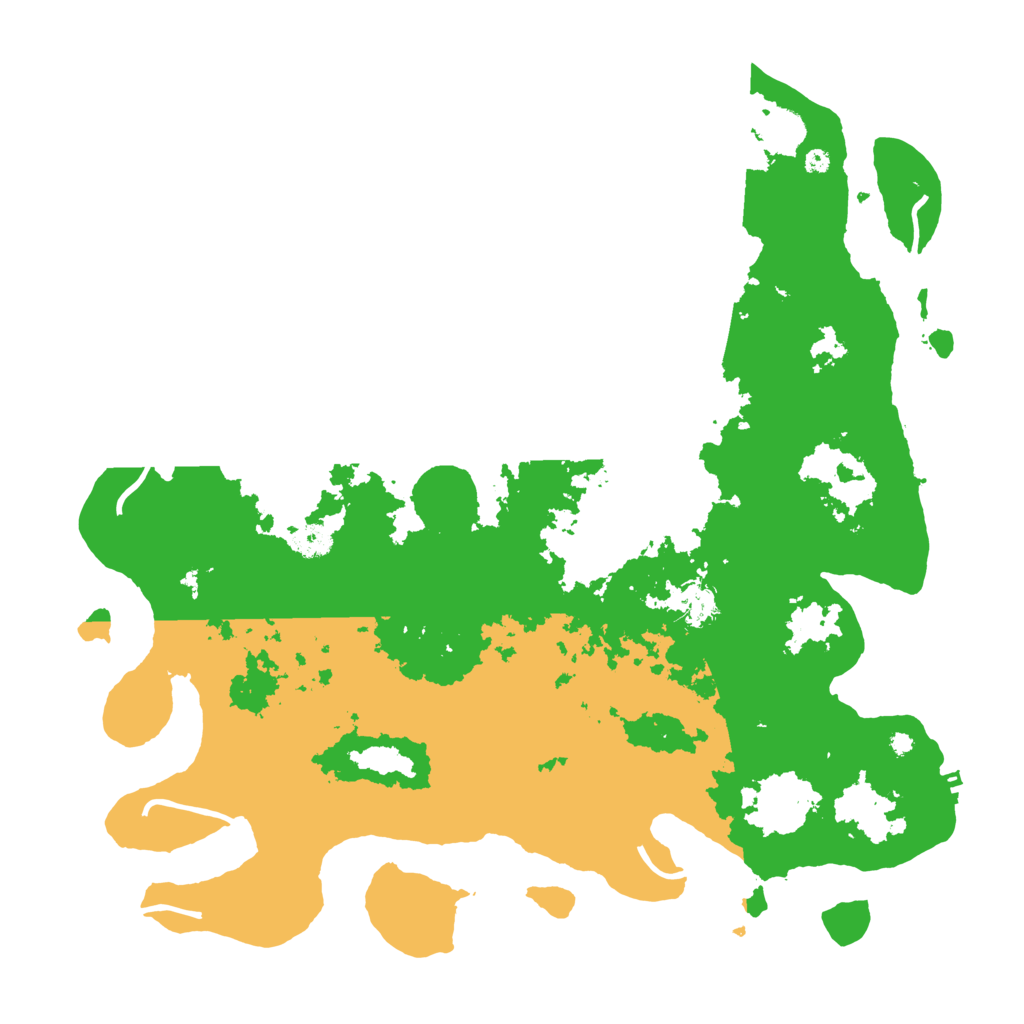 Biome Rust Map: Procedural Map, Size: 4250, Seed: 1987
