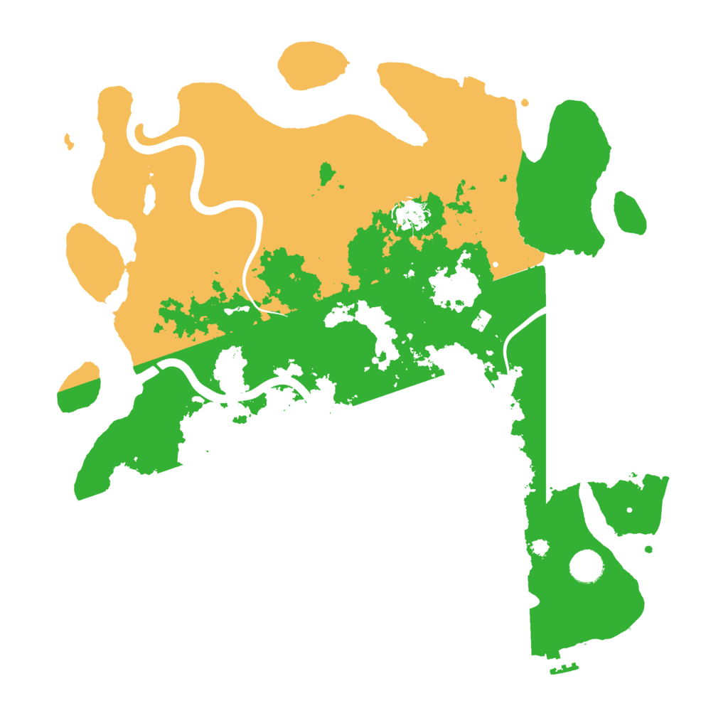 Biome Rust Map: Procedural Map, Size: 3850, Seed: 203797381