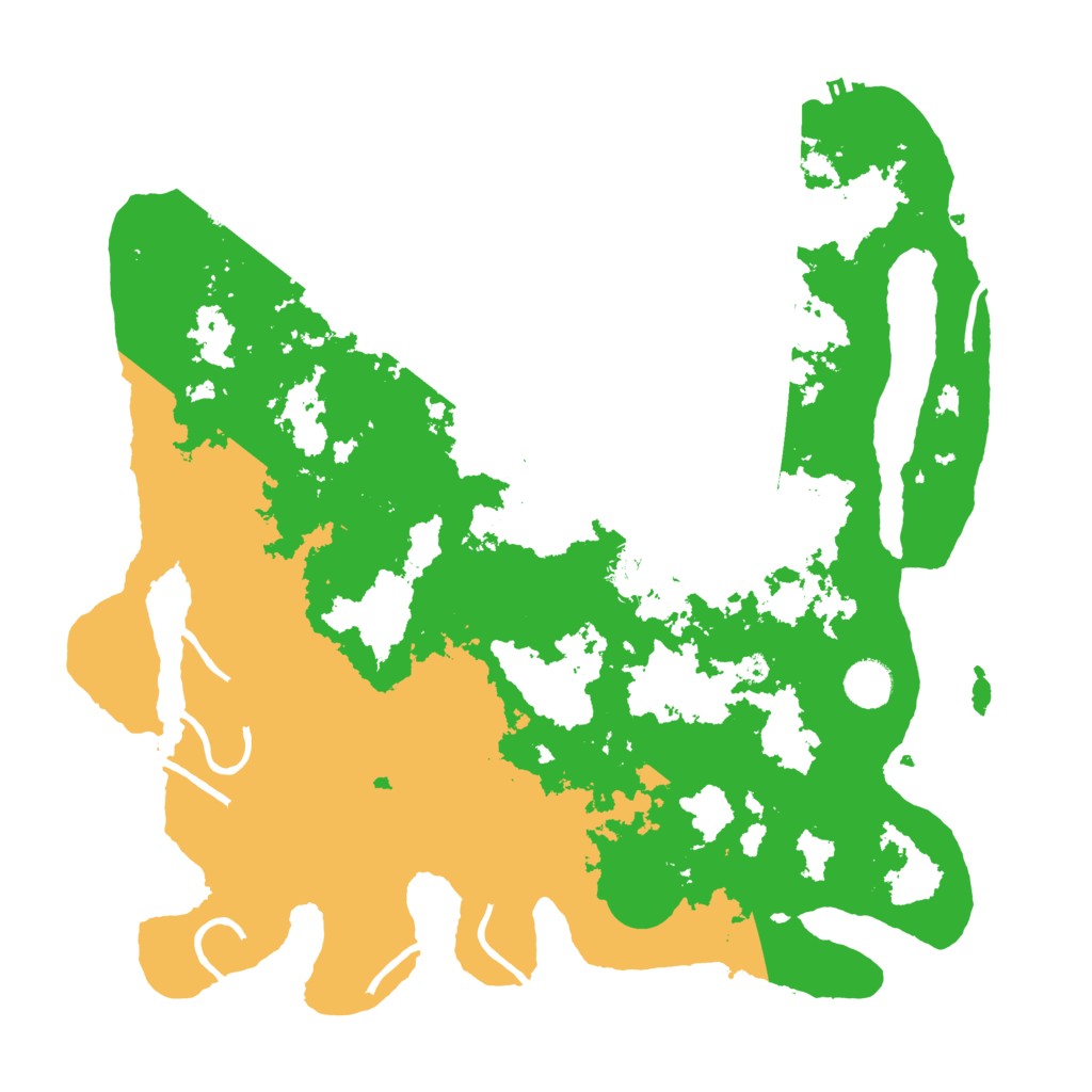 Biome Rust Map: Procedural Map, Size: 4000, Seed: 1234242