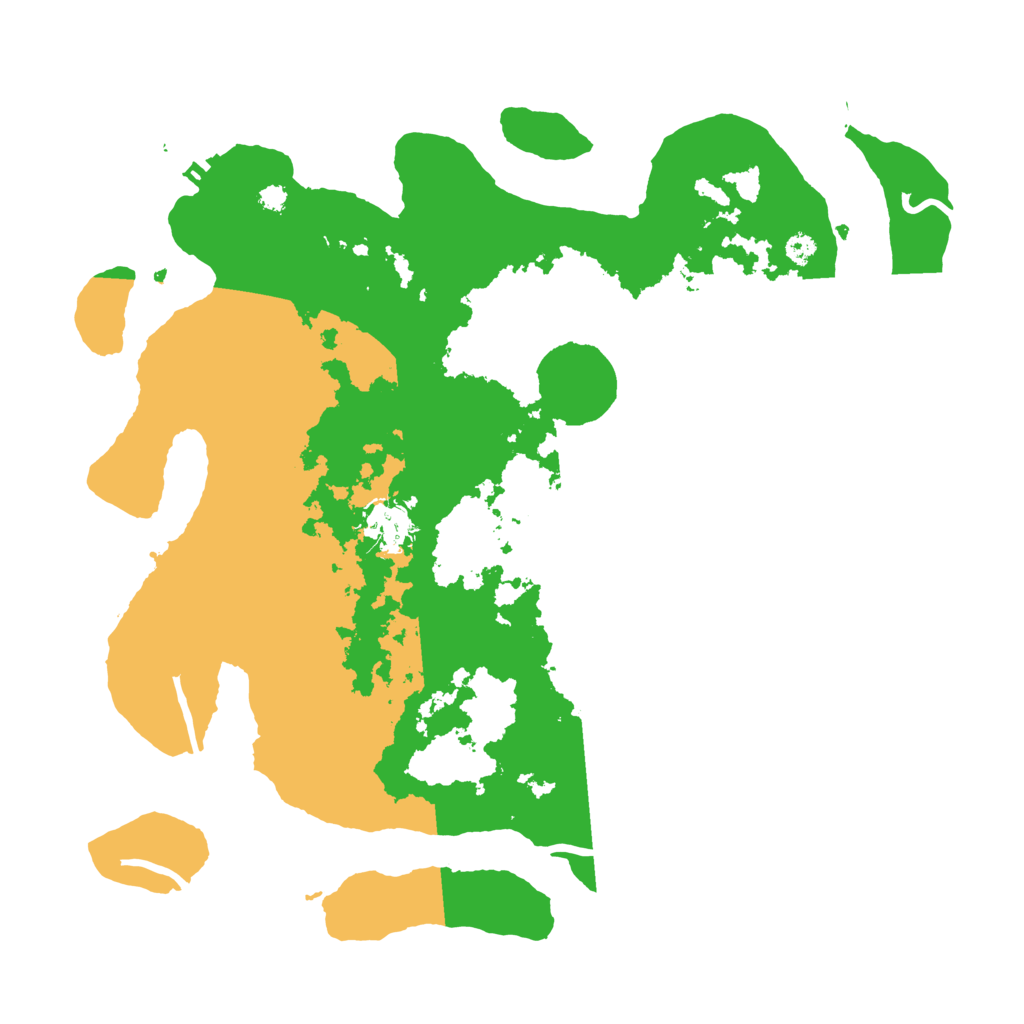 Biome Rust Map: Procedural Map, Size: 3500, Seed: 1805312843
