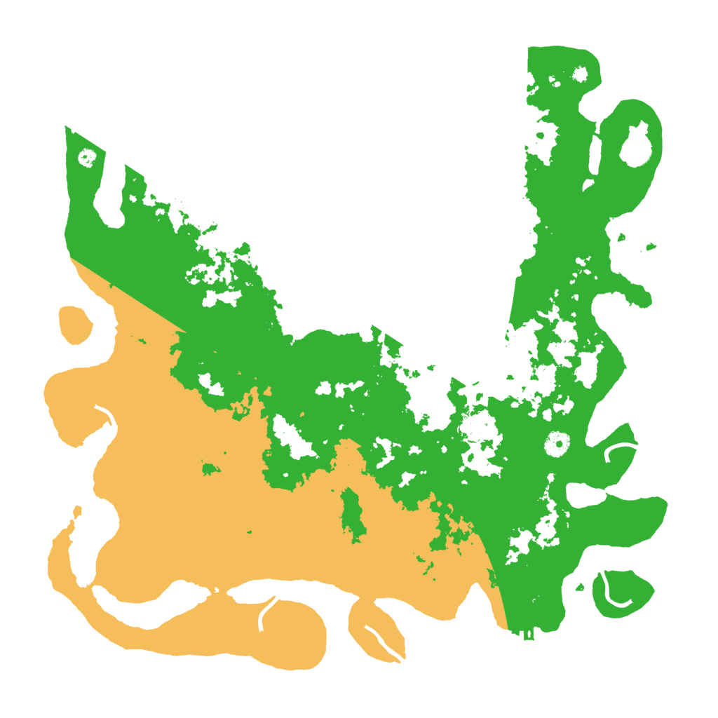 Biome Rust Map: Procedural Map, Size: 4250, Seed: 1849459179