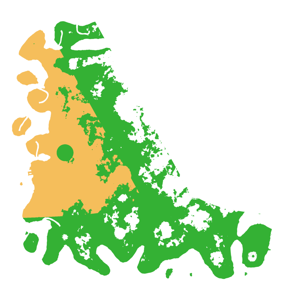 Biome Rust Map: Procedural Map, Size: 4671, Seed: 854312442