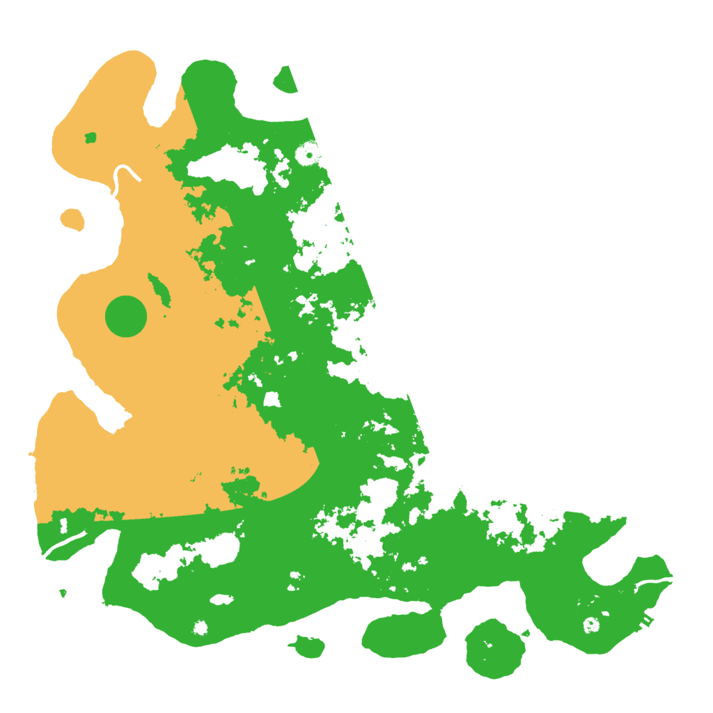 Biome Rust Map: Procedural Map, Size: 4500, Seed: 948675