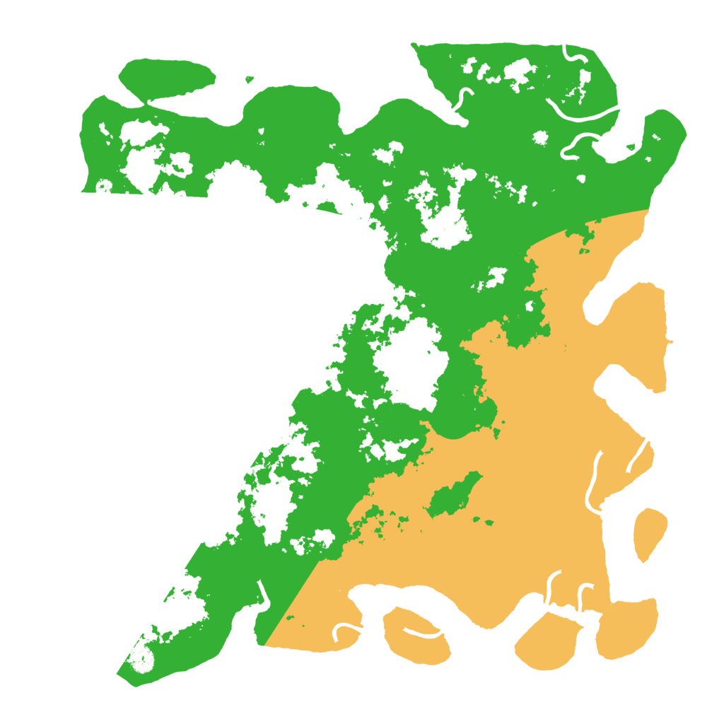 Biome Rust Map: Procedural Map, Size: 4500, Seed: 115875697