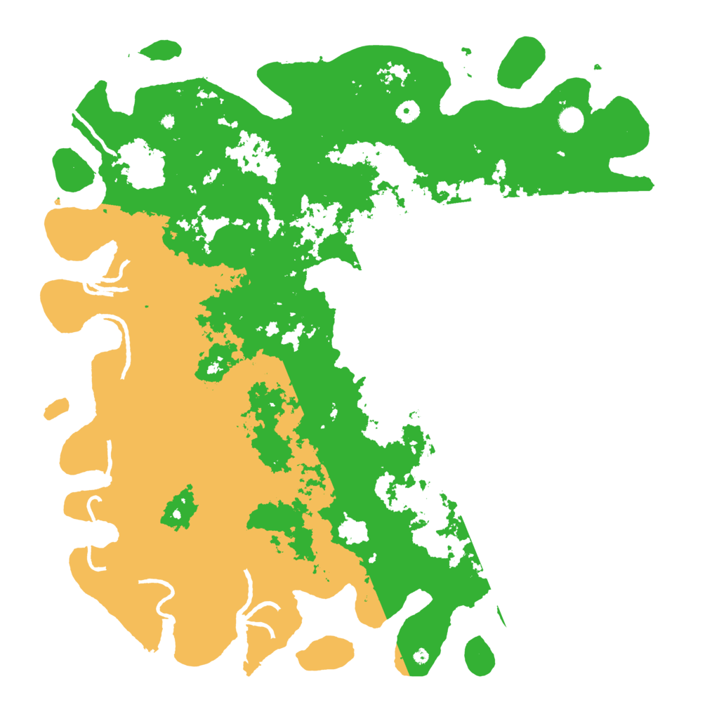 Biome Rust Map: Procedural Map, Size: 5000, Seed: 64565