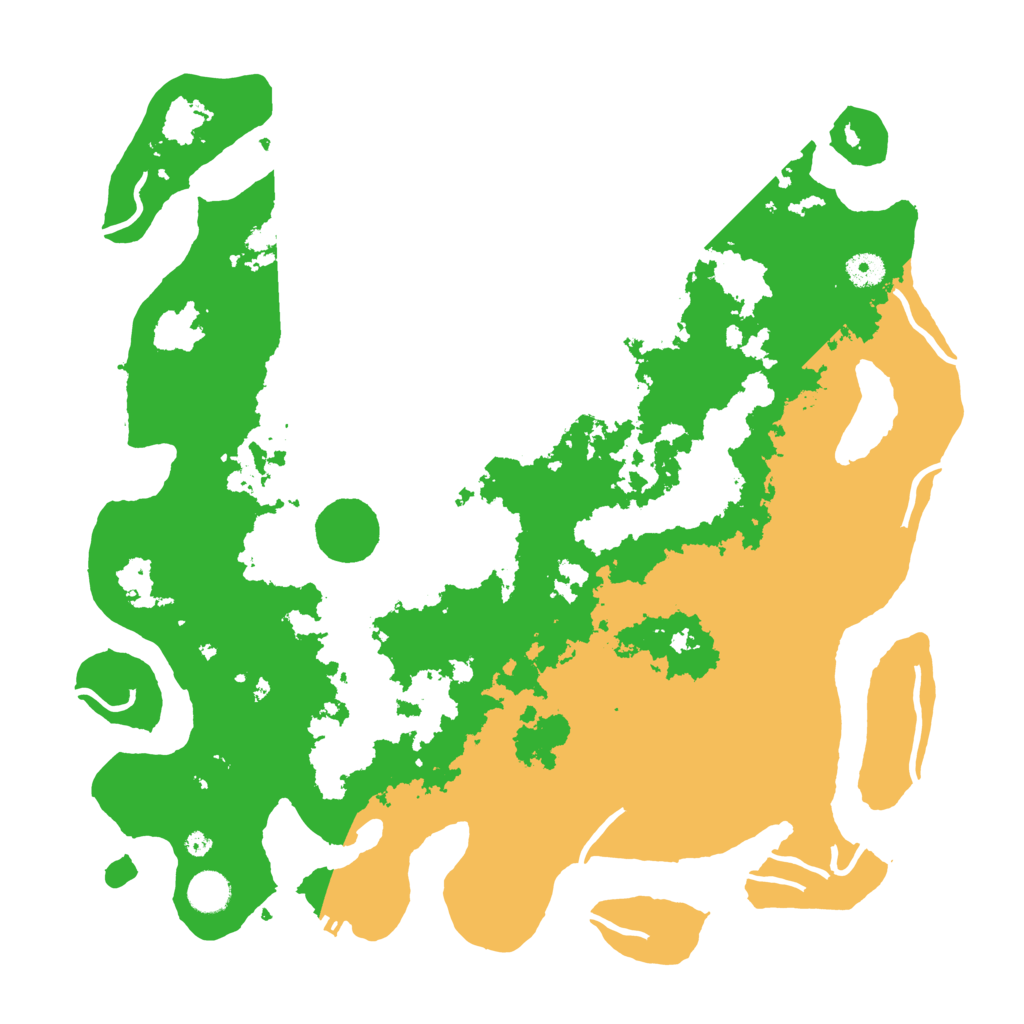 Biome Rust Map: Procedural Map, Size: 4250, Seed: 158100690
