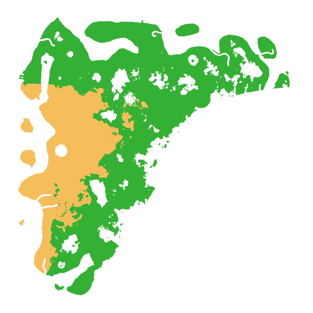 Biome Rust Map: Procedural Map, Size: 4500, Seed: 13220