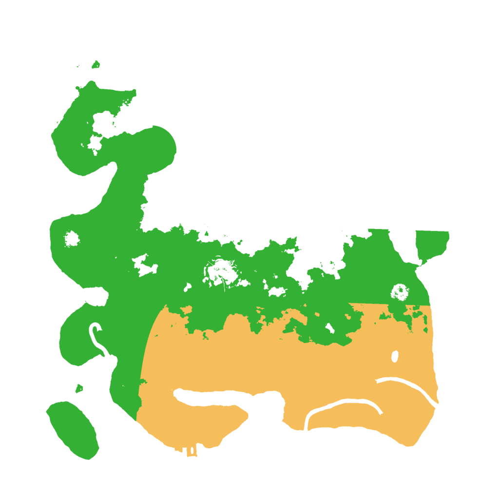 Biome Rust Map: Procedural Map, Size: 3000, Seed: 95301