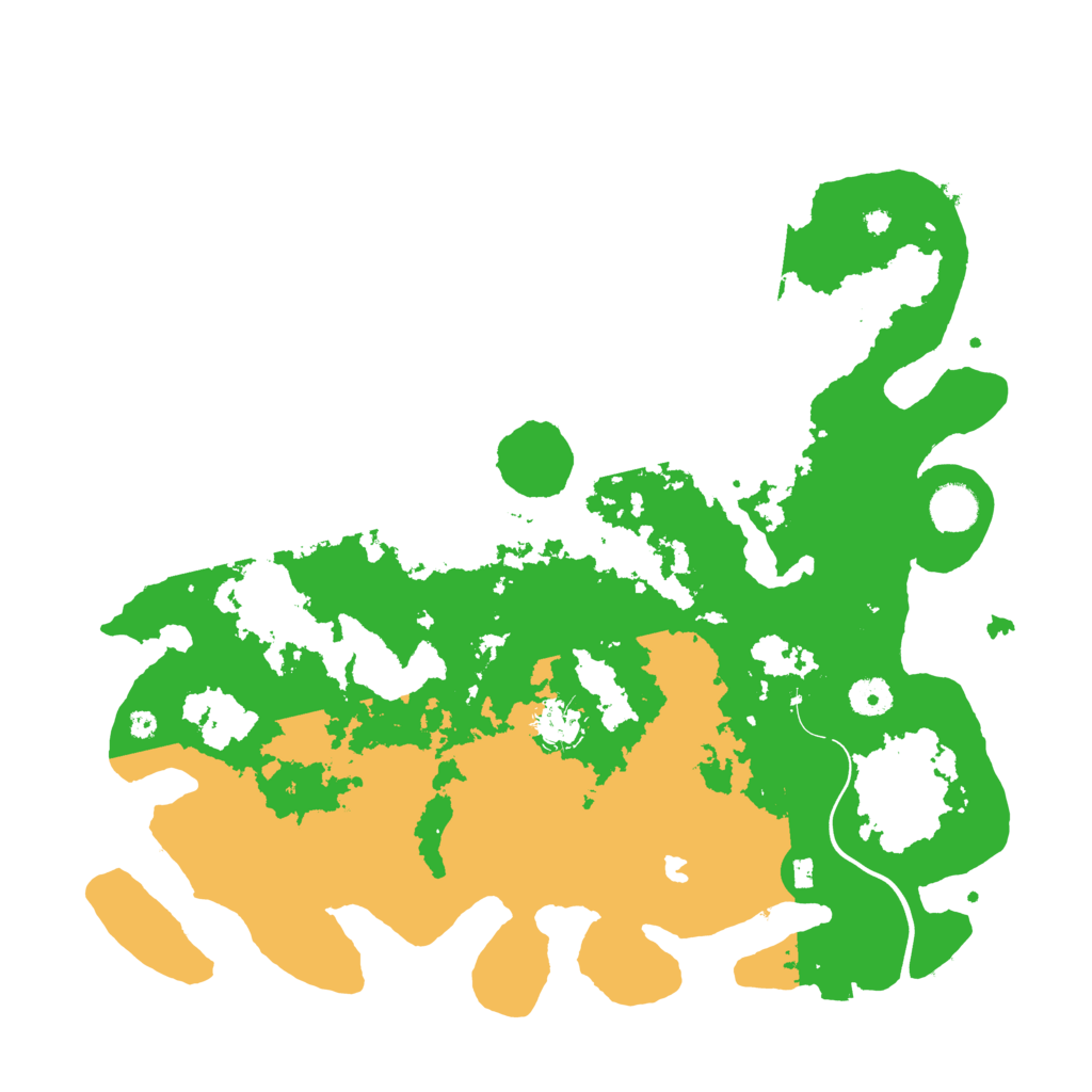 Biome Rust Map: Procedural Map, Size: 4000, Seed: 745640
