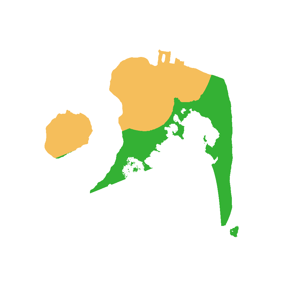 Biome Rust Map: Procedural Map, Size: 1500, Seed: 1491791199