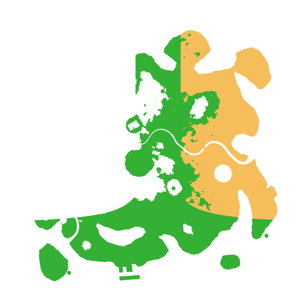 Biome Rust Map: Procedural Map, Size: 3000, Seed: 156676419