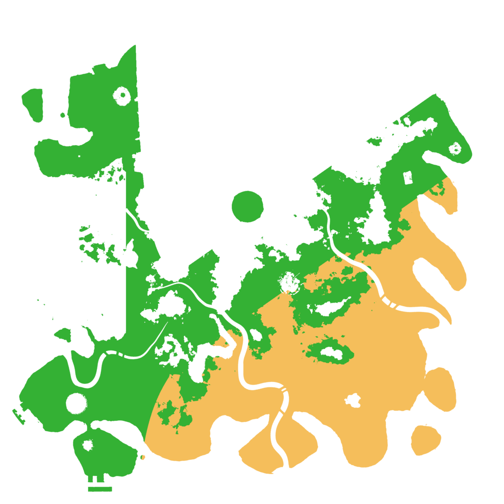 Biome Rust Map: Procedural Map, Size: 4250, Seed: 651473276