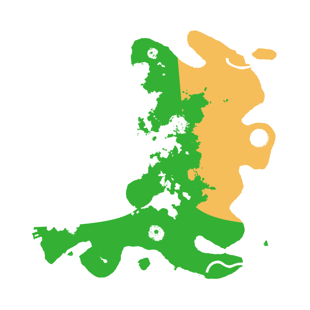 Biome Rust Map: Procedural Map, Size: 3000, Seed: 960117502