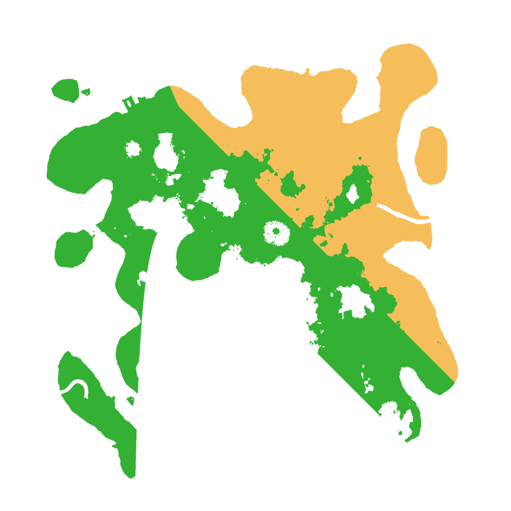 Biome Rust Map: Procedural Map, Size: 3000, Seed: 2095816460