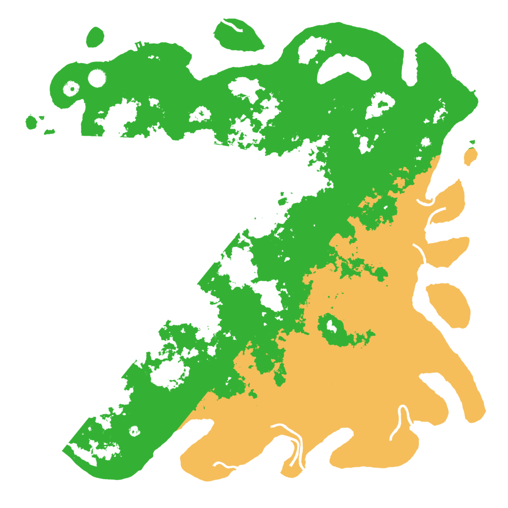 Biome Rust Map: Procedural Map, Size: 5000, Seed: 45681