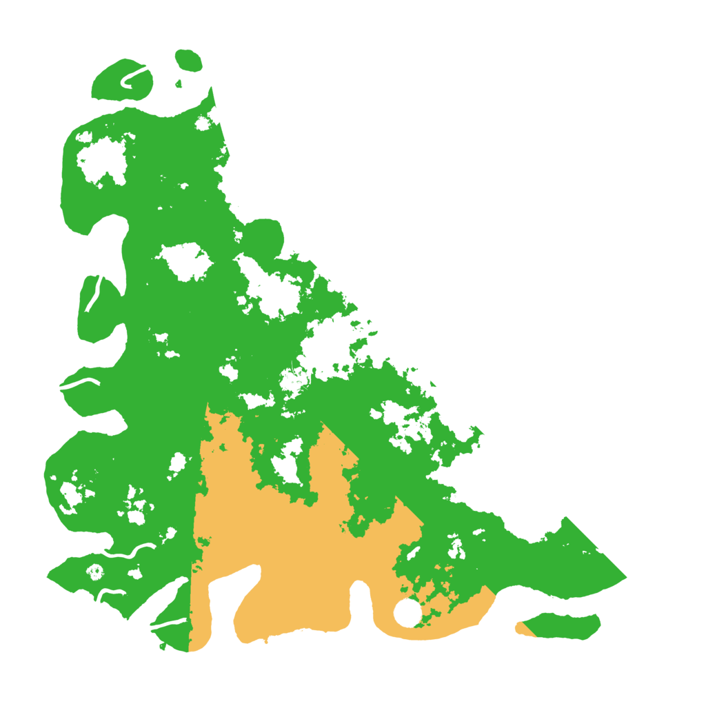 Biome Rust Map: Procedural Map, Size: 4500, Seed: 28169