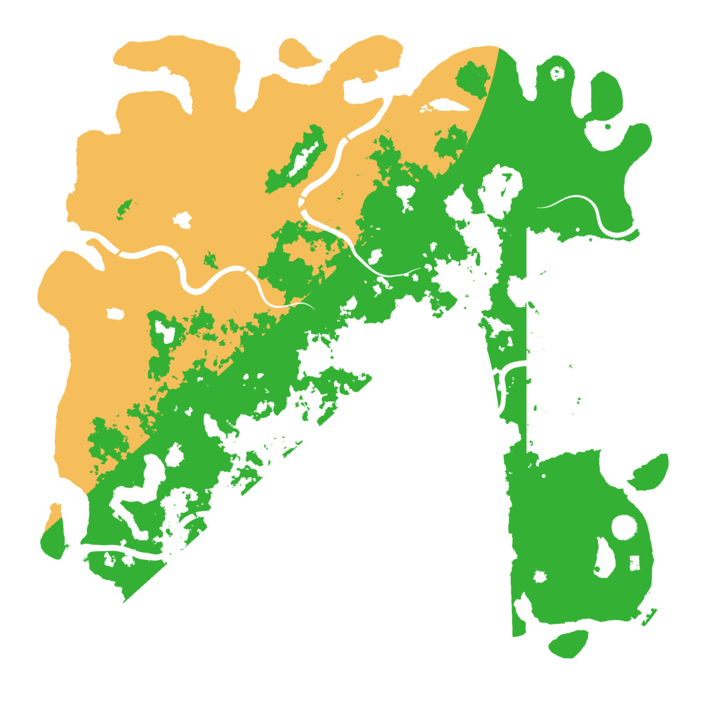 Biome Rust Map: Procedural Map, Size: 5000, Seed: 2646448