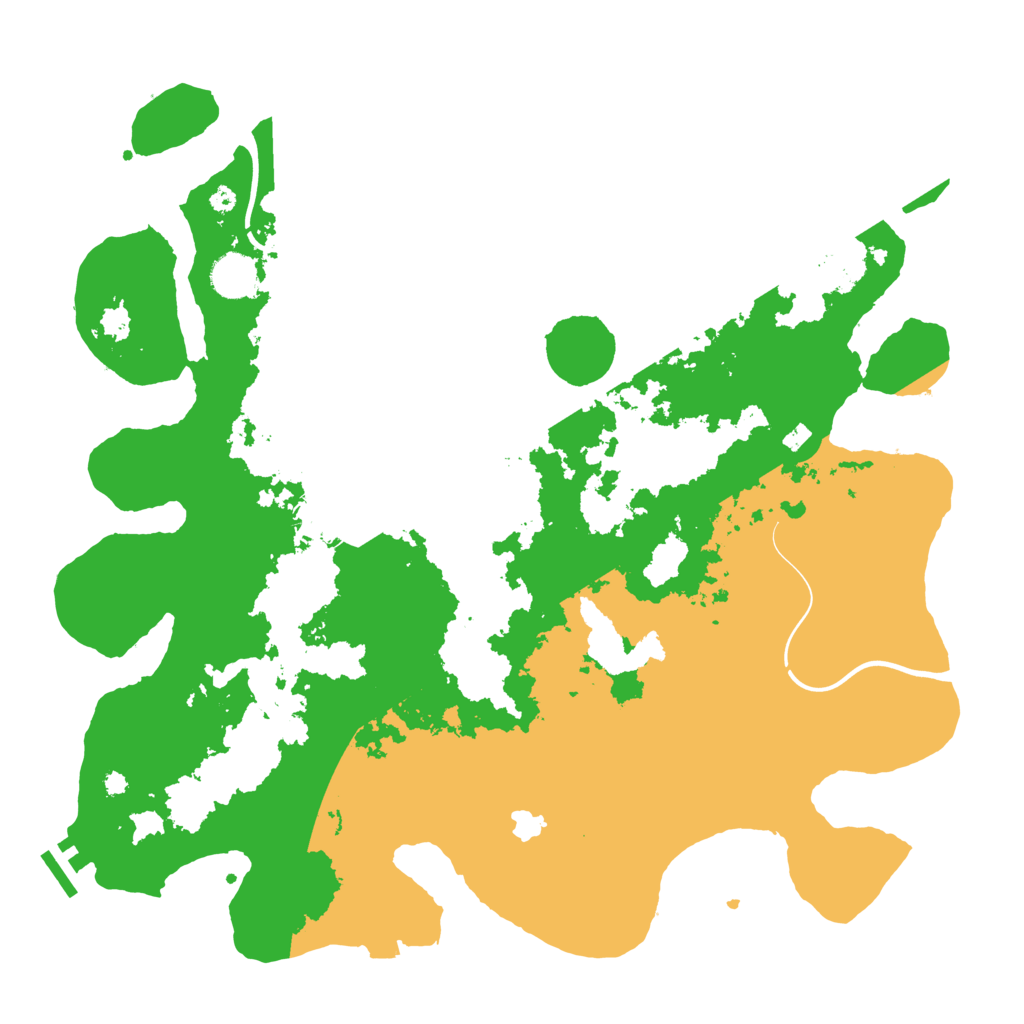 Biome Rust Map: Procedural Map, Size: 4000, Seed: 719461567