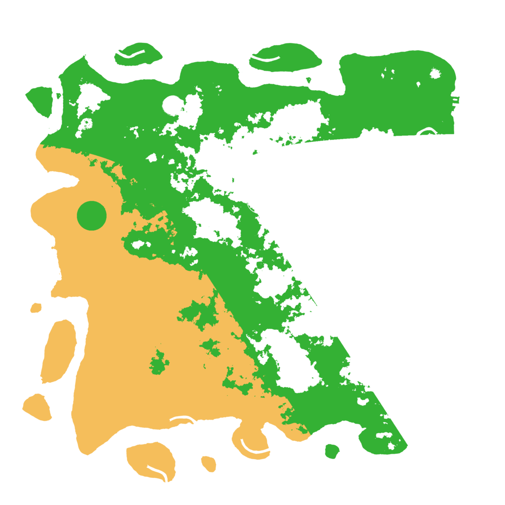 Biome Rust Map: Procedural Map, Size: 4500, Seed: 725966911