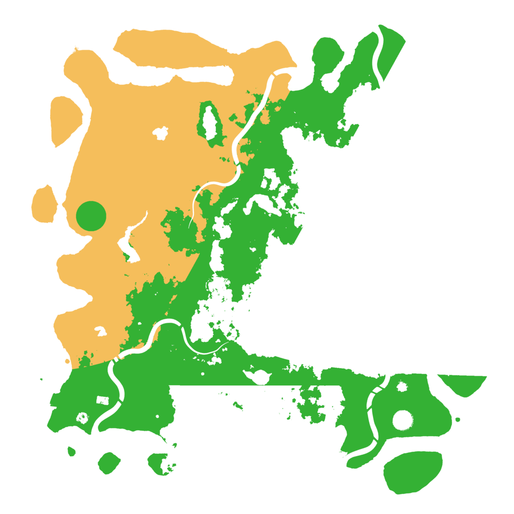 Biome Rust Map: Procedural Map, Size: 4500, Seed: 1259102931