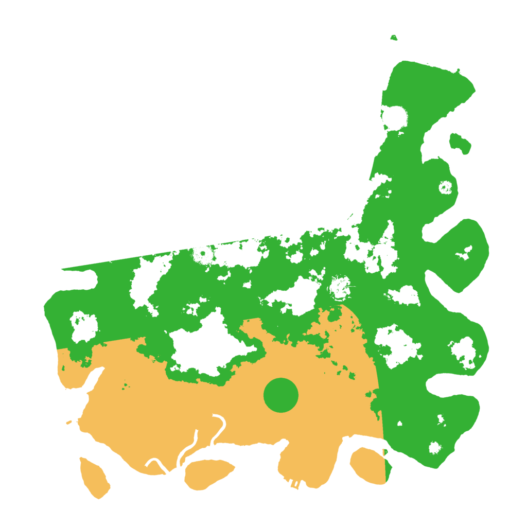 Biome Rust Map: Procedural Map, Size: 4000, Seed: 910089