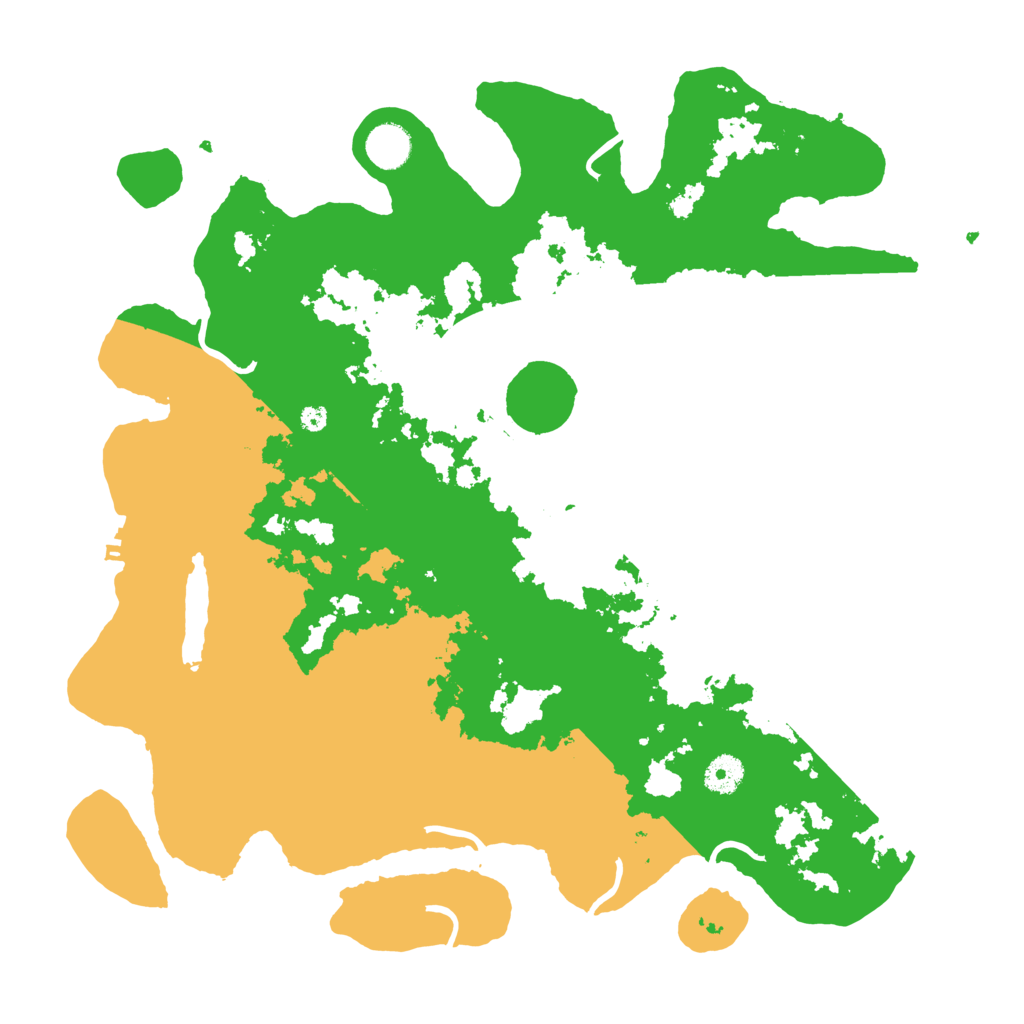 Biome Rust Map: Procedural Map, Size: 4000, Seed: 996824