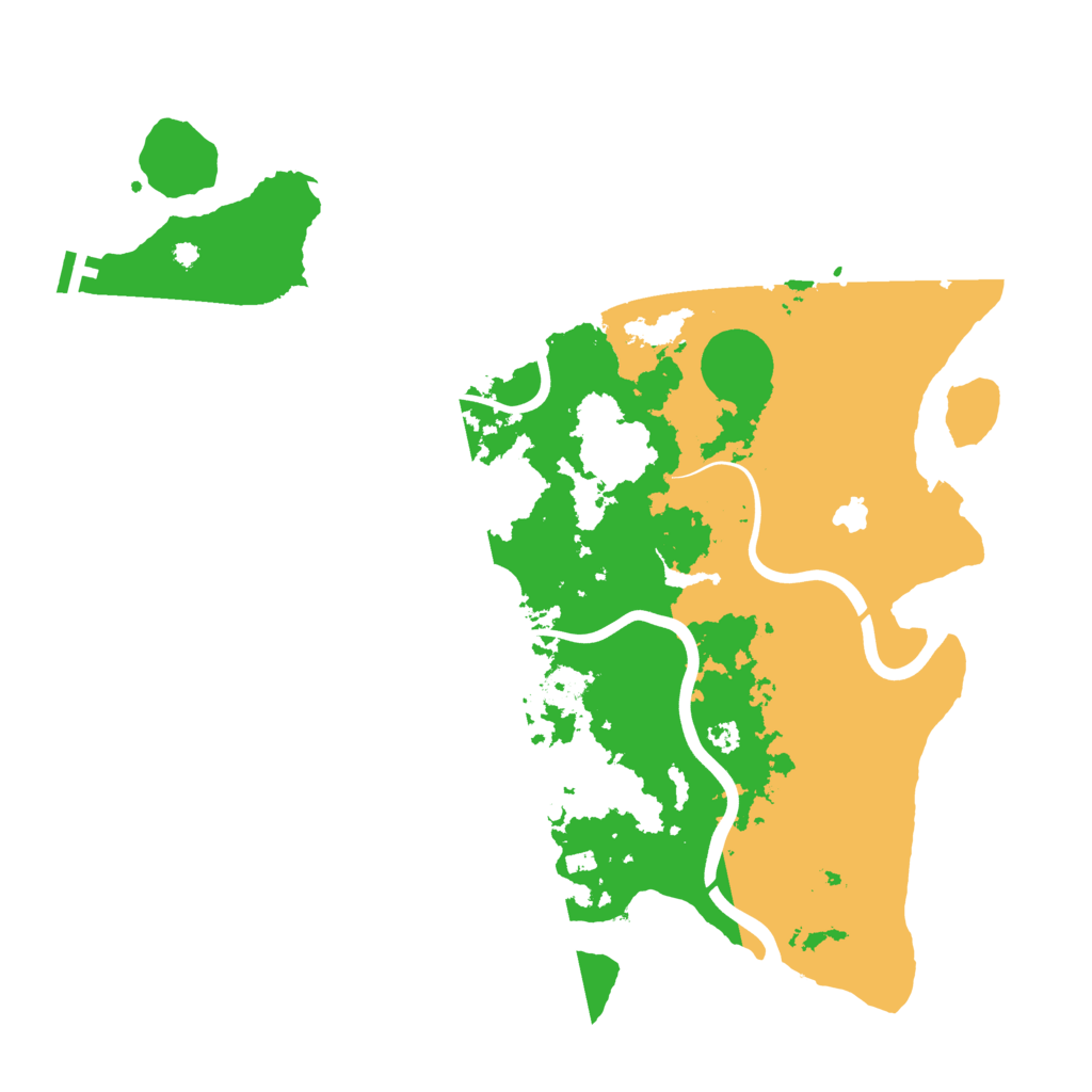 Biome Rust Map: Procedural Map, Size: 4000, Seed: 646170311