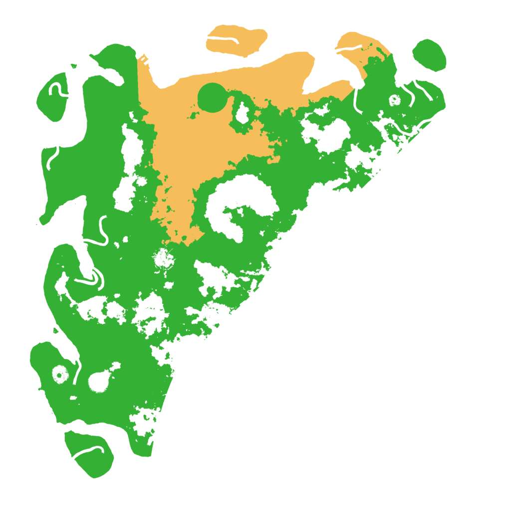 Biome Rust Map: Procedural Map, Size: 4500, Seed: 1307300625