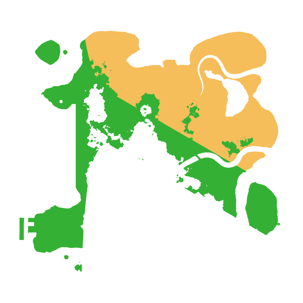 Biome Rust Map: Procedural Map, Size: 2750, Seed: 2444005