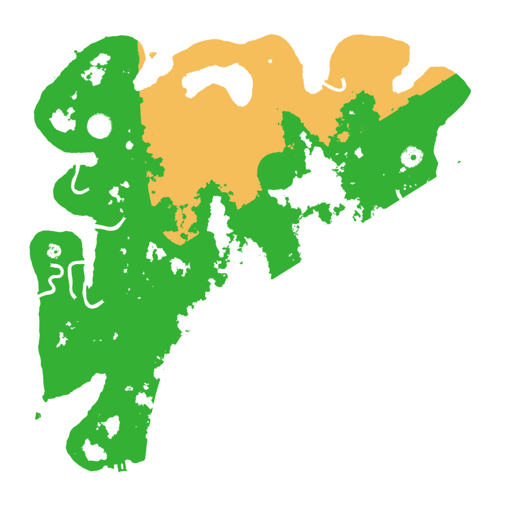 Biome Rust Map: Procedural Map, Size: 3700, Seed: 777692522