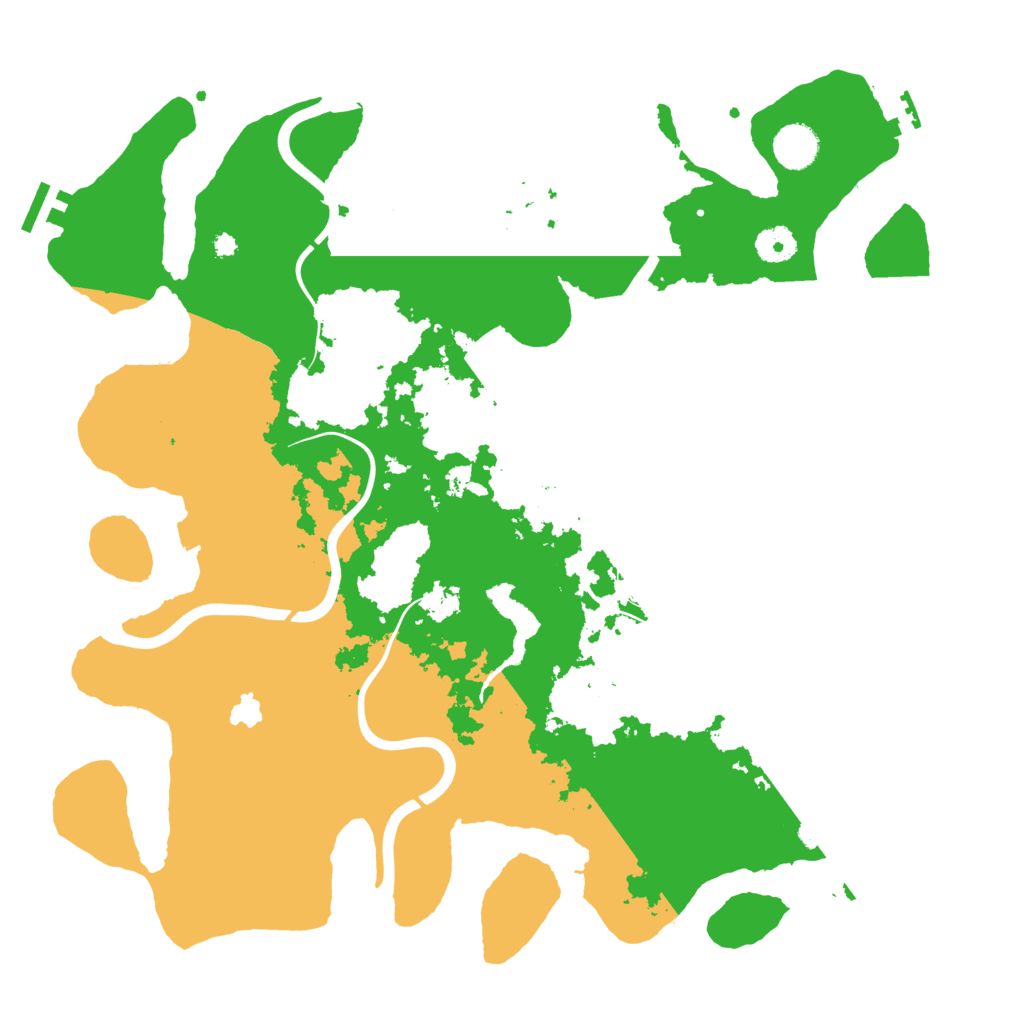 Biome Rust Map: Procedural Map, Size: 4000, Seed: 1594471921