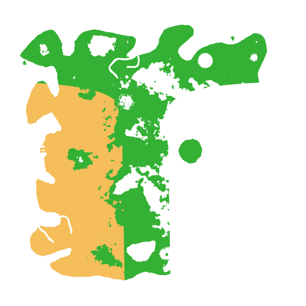 Biome Rust Map: Procedural Map, Size: 3650, Seed: 831657765