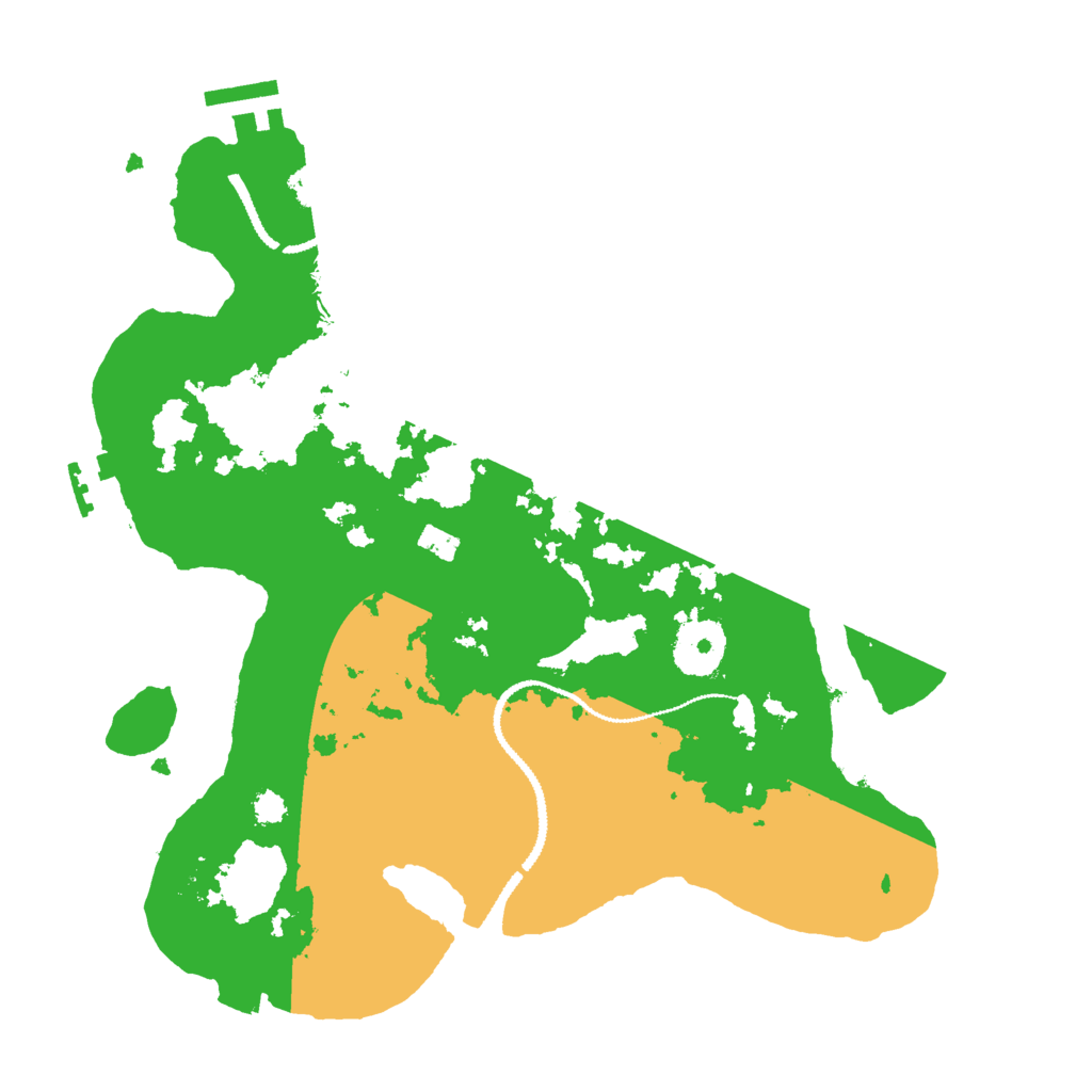 Biome Rust Map: Procedural Map, Size: 3000, Seed: 18637