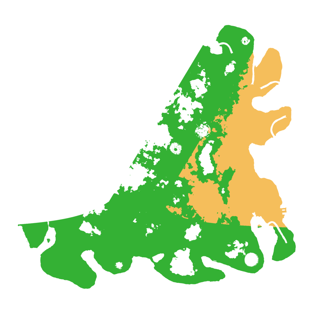 Biome Rust Map: Procedural Map, Size: 4000, Seed: 17514