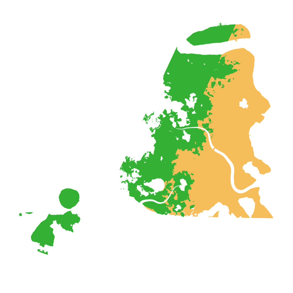 Biome Rust Map: Procedural Map, Size: 4000, Seed: 1756031395