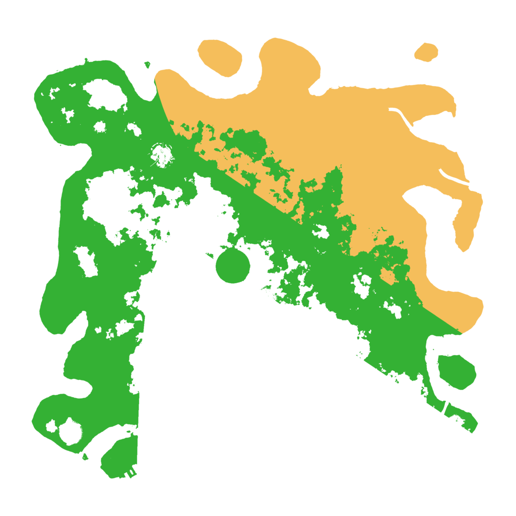 Biome Rust Map: Procedural Map, Size: 4000, Seed: 20220717