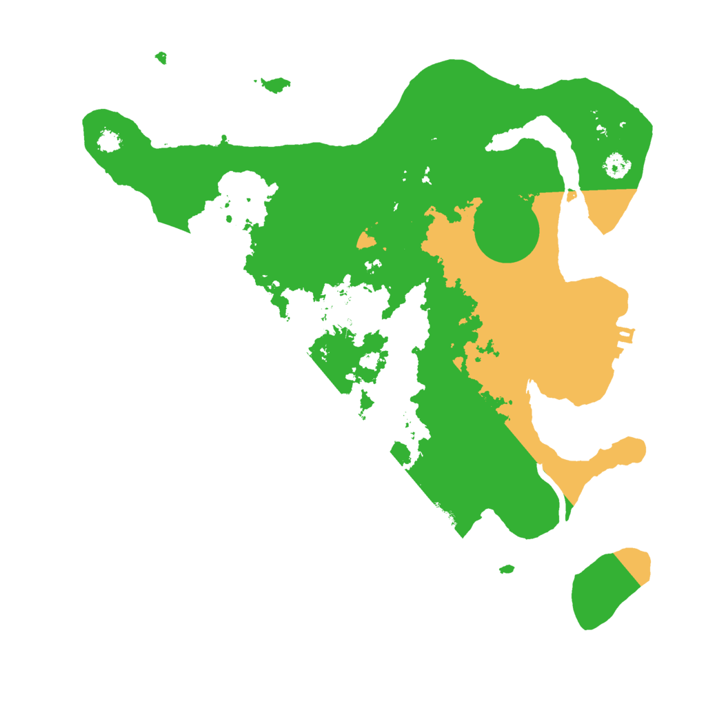 Biome Rust Map: Procedural Map, Size: 2879, Seed: 2156